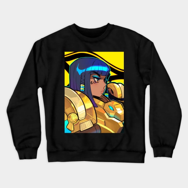 Asp Pharah (Overwatch Fanart) Crewneck Sweatshirt by REDZtheARTIST